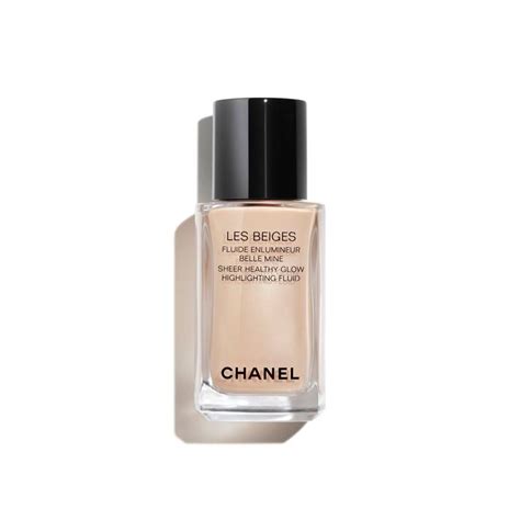 chanel les beiges fluido iluminador|les beiges shades.